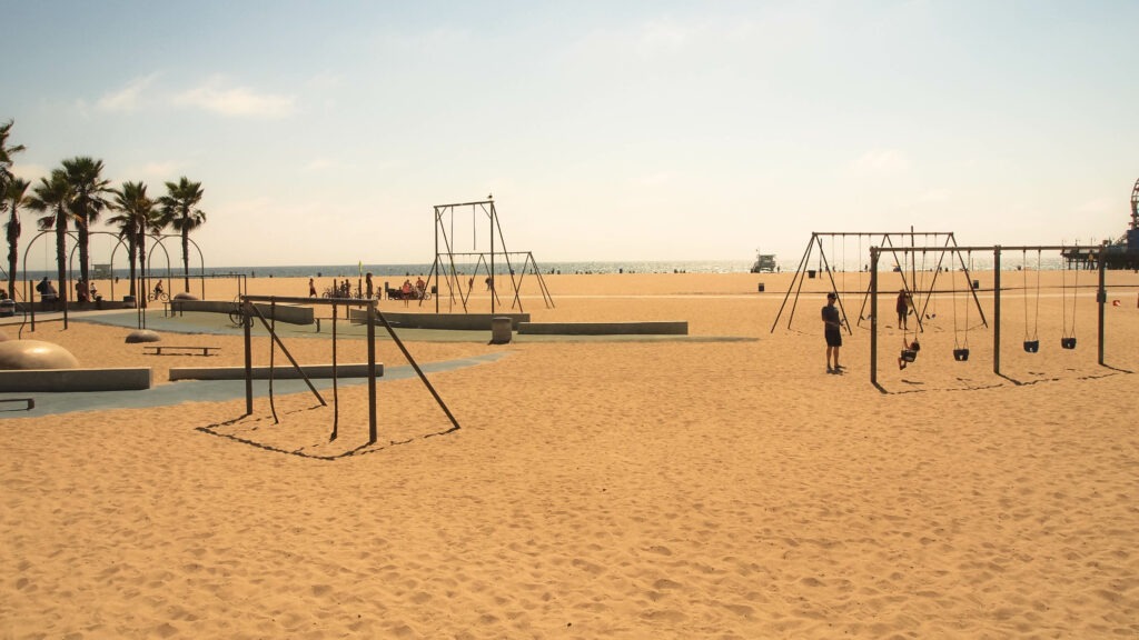 Muscle Beach, une pensée pour Schwarzy !