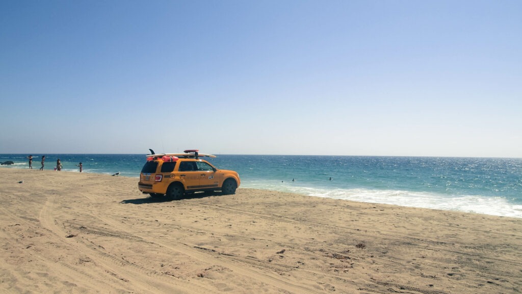 Point Dume, à Malibu. Lieu de tournage de la célèbre série "Alerte à Malibu".