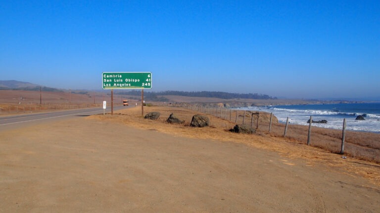Sur la route 1 California