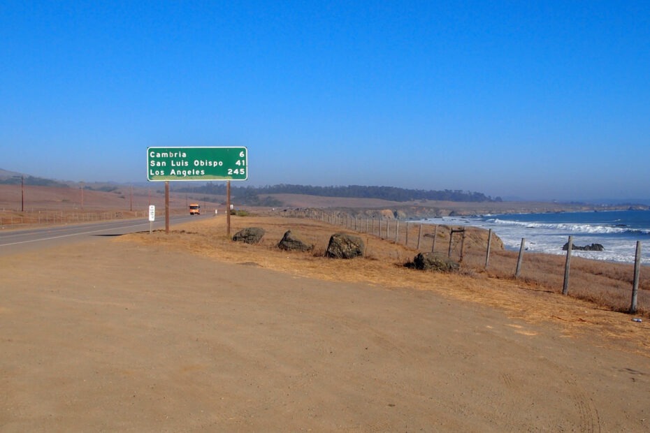 Sur la route 1 California