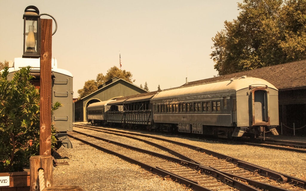 Le California State Railroad Museum, un musée impressionnant qui retrace l’épopée du chemin de fer aux États-Unis.