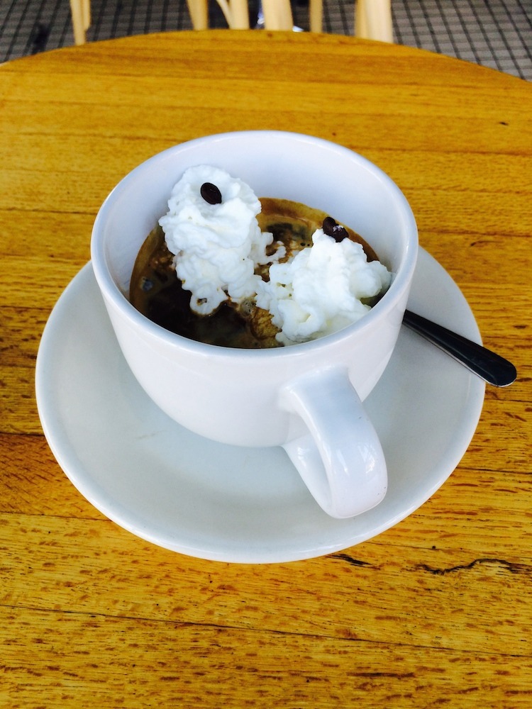 L’Affogato Float servi au Toy Boat Dessert Cafe.