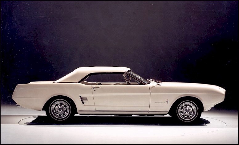 Mustang II concept 1963 (vue de coupe)