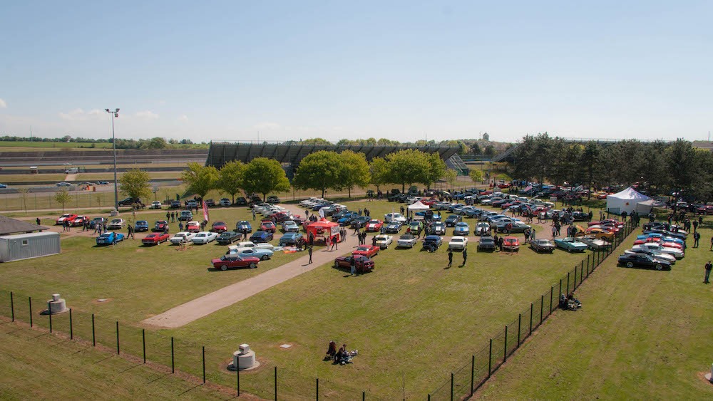 Vue d'ensemble du parc Mustang
