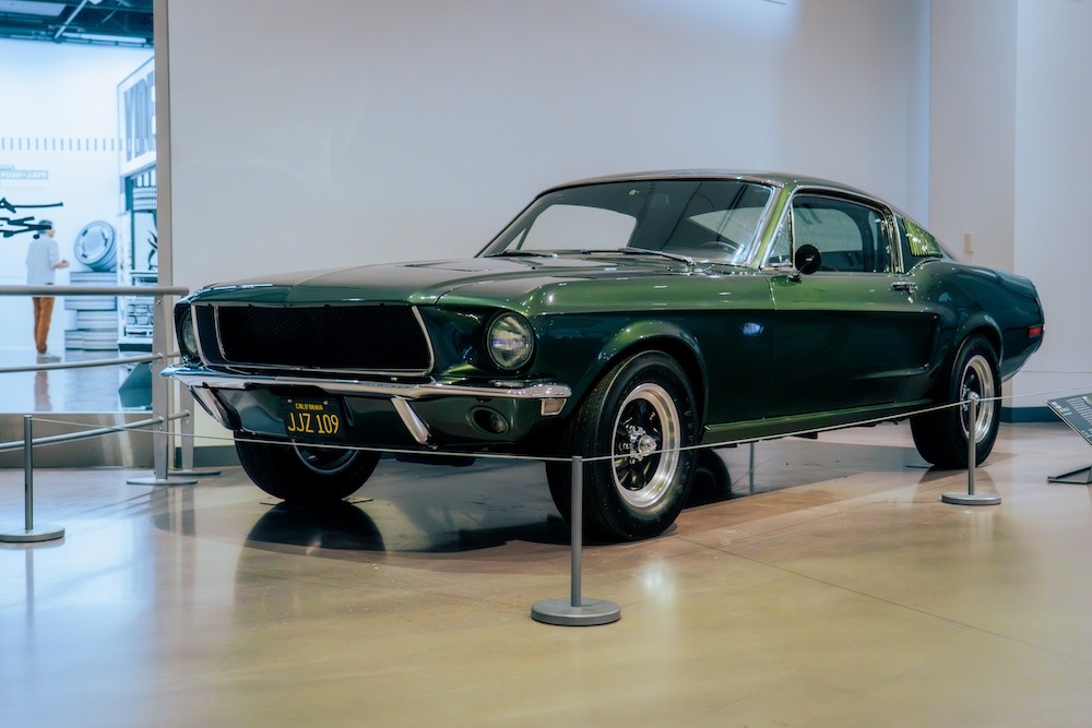 La Bullitt 558 présentée au Petersen Museum. Photos fournies par Ralph Garcia Jr, crédits Petersen Museum.