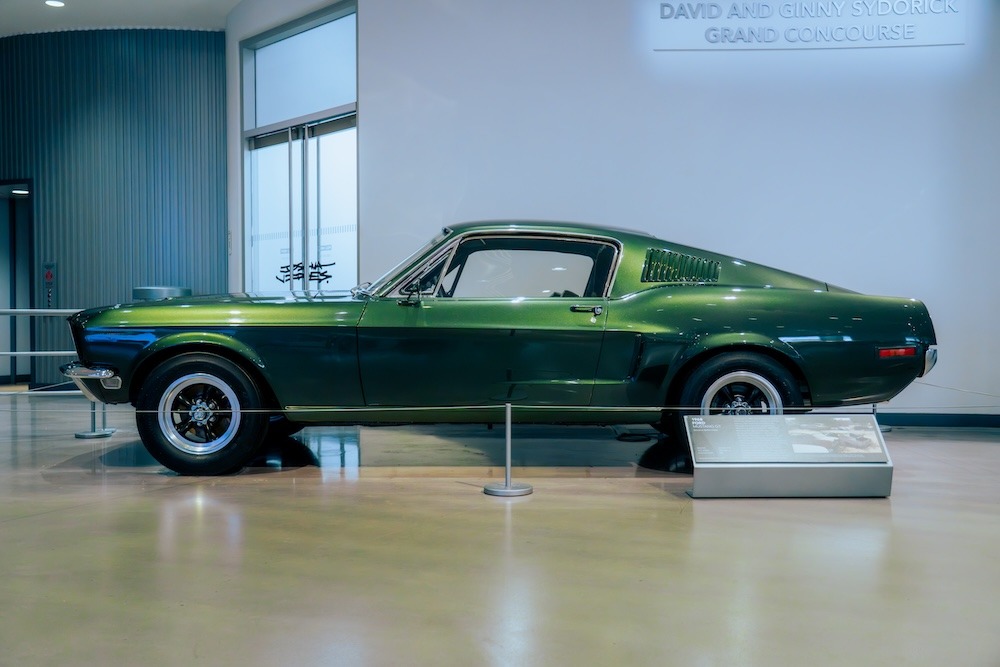 La Bullitt 558 poursuit sa destinée au Petersen Museum de Los Angeles. Photos fournies par Ralph Garcia Jr, crédits Petersen Museum.
