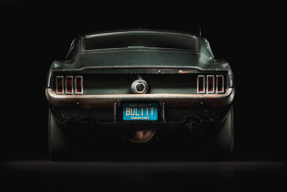 La Bullitt 559 ne voit plus le jour pendant de nombreuses années. Notez néanmoins la plaque "BULITT" (avec un seul L) qui lui est réservée.