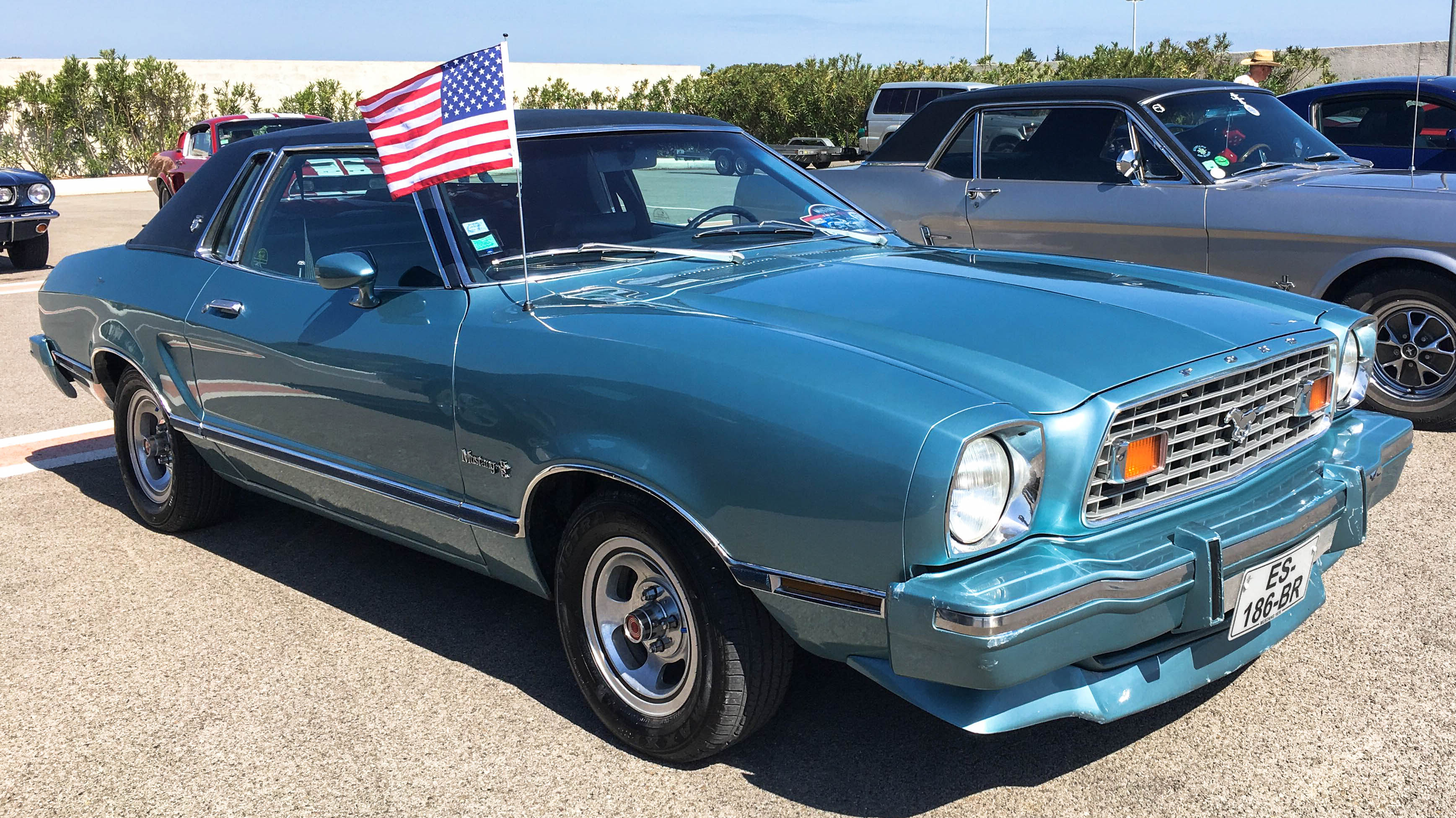 La voiture de Jade au Mustang Day 2018