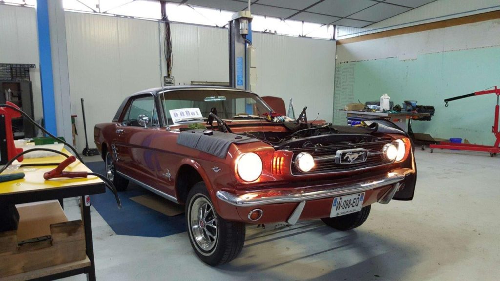 Suite au changement du moteur, les travaux avancent...