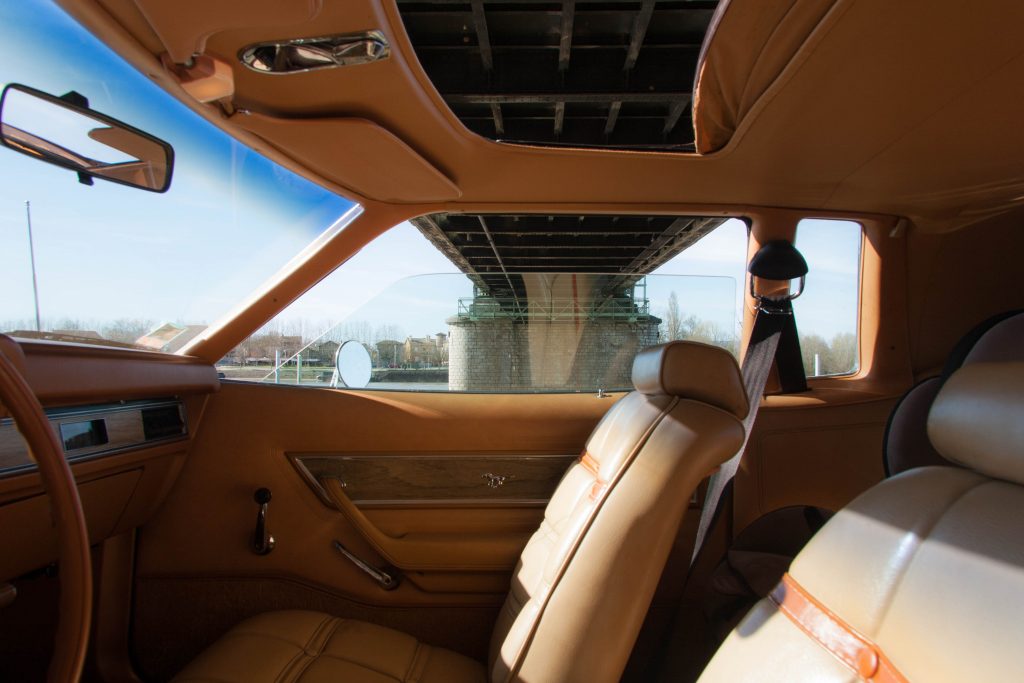 La sellerie intérieur GHIA Sport Group