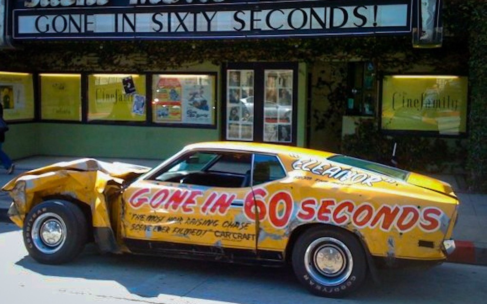 La stunt car a survécu au tournage et a continué à exister dans l’univers Halicki. Ses dégâts visibles rappellent l’extraordinaire violence de la poursuite finale. Photo d’archive fournie par Kurt Kaminer.
Copyright : Gone in 60 Seconds Inc.