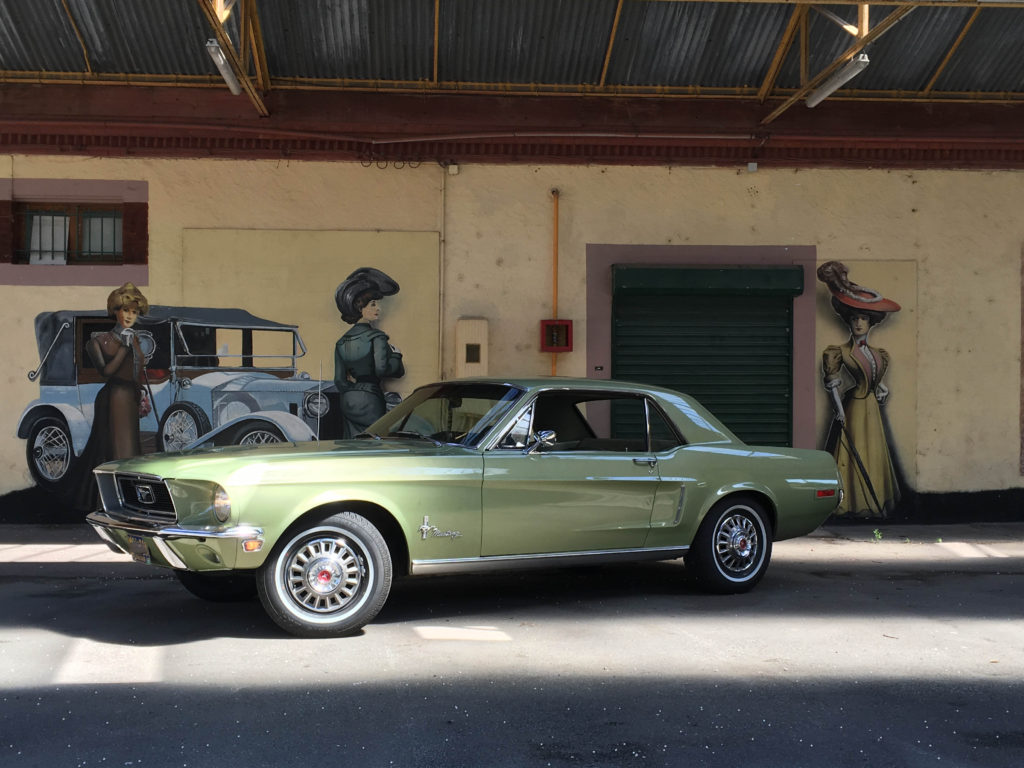 La Mustang de Marc ne laisse pas indifférent.
