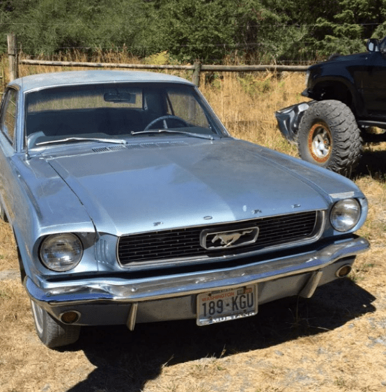 Avant Marissa. Ce coupé Mustang de 1966 n’avait pas été immatriculé depuis des années, attendant patiemment une seconde vie.