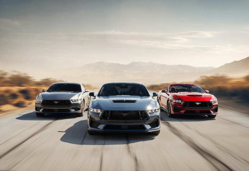 Photo officielle de la Mustang 7ème Gen.
