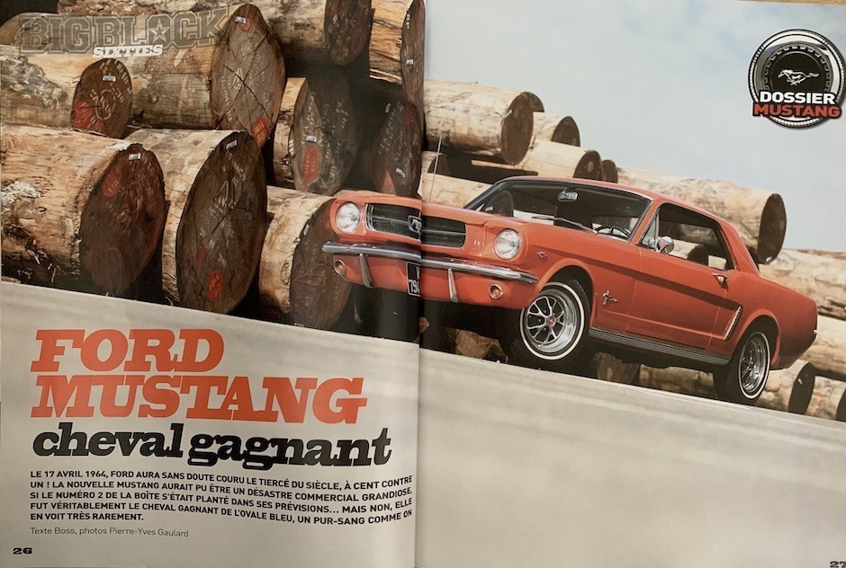 Début d’article « Ford Mustang, cheval gagnant »