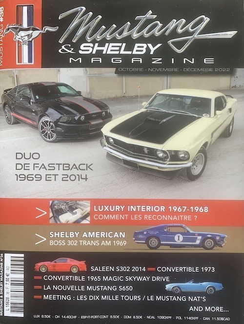 Mustang & Shelby Magazine #36 (Octobre - Novembre - Décembre 2022)
