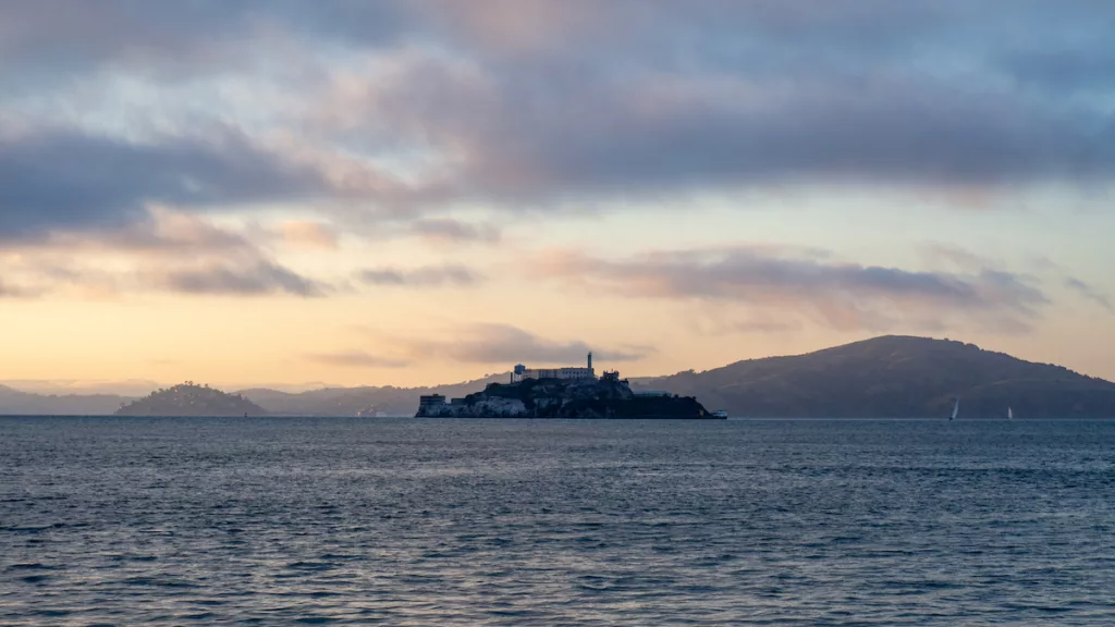 Un dernier coup d'oeil à l'île d'Alcatraz avant de rentrer...