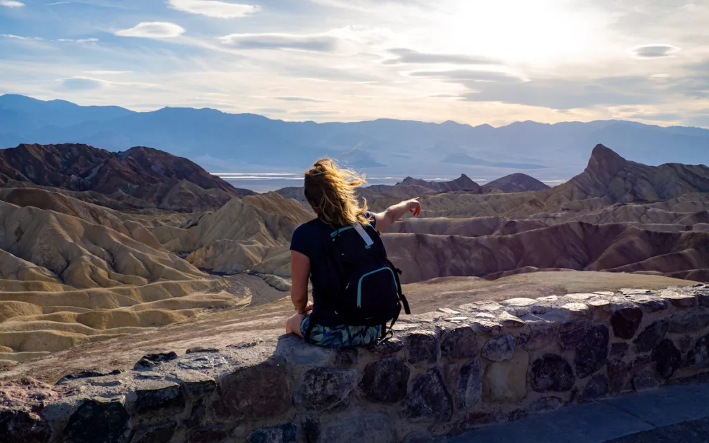 Sarah, in Death Valley National Park.