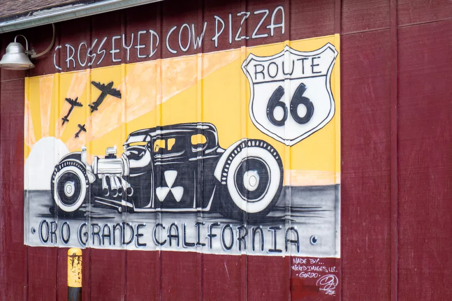 "Prends ton pied sur la Route 66" comme diraient les Rolling Stones !