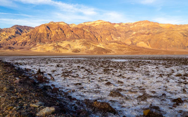 Un aperçu du parc national de la Vallée de la mort.