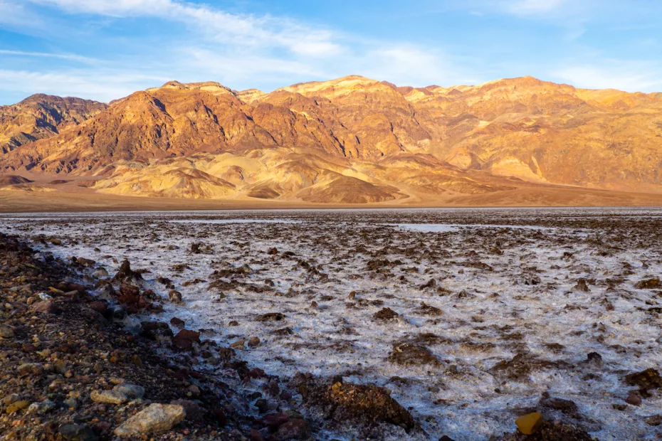 Un aperçu du parc national de la Vallée de la mort.