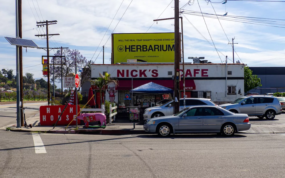 Nick's Cafe in Los Angeles.