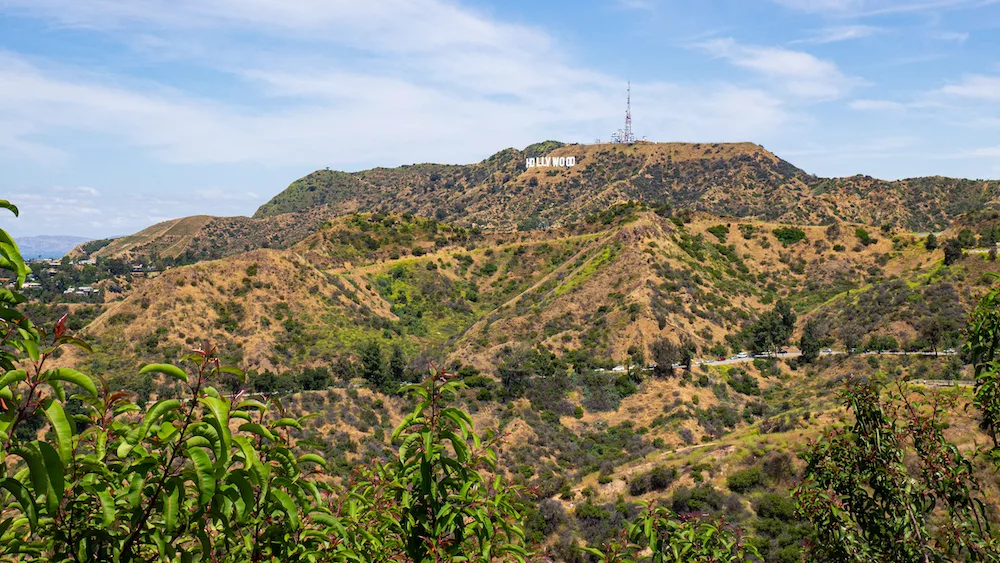 The Hollywood Sign.
