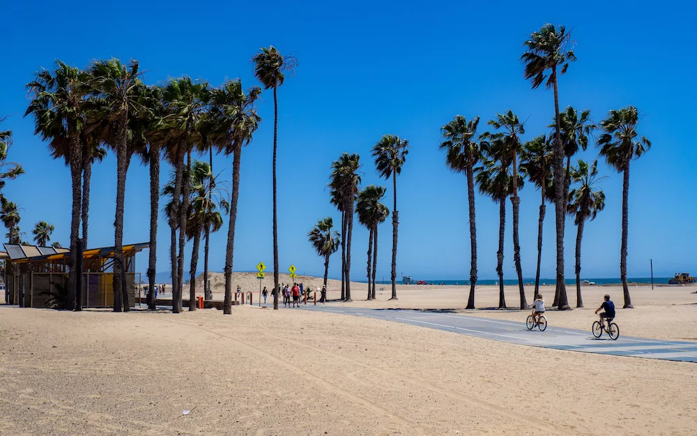 Sports enthusiasts have plenty to enjoy on Venice Beach.