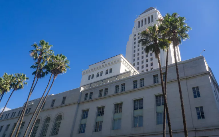 Le Los Angeles City Hall.