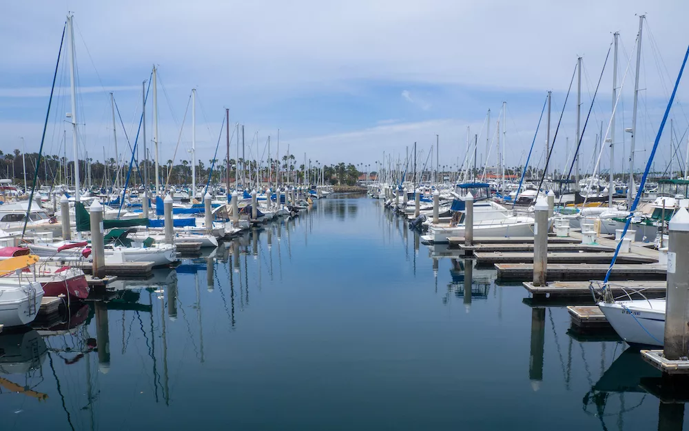 La Marina à Cabrillo.