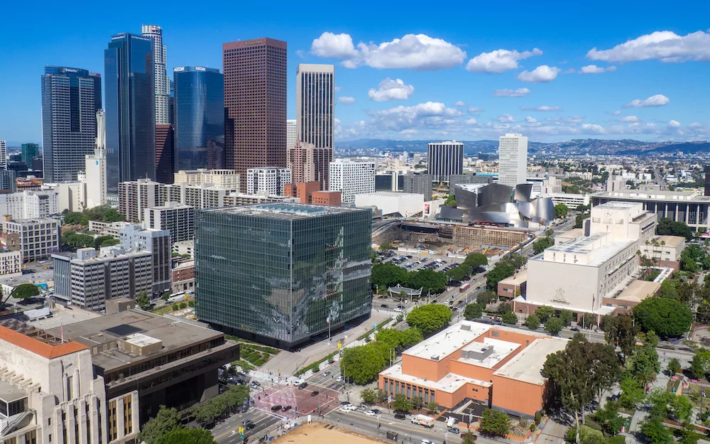 Une vue imprenable sur la skyline de Los Angeles !