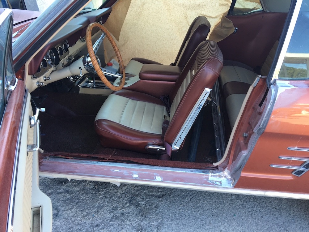 À l’intérieur, seul l’ancien volant sera remplacé.
