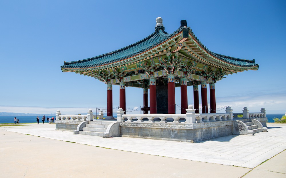 La Korean Bell of Friendship, cadeau de la Corée du Sud à Los Angeles.