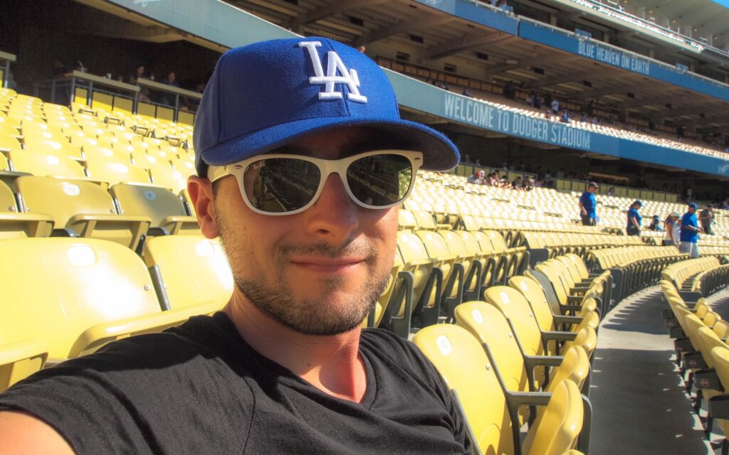 Mon premier séjour en Californie s'est révélé être un voyage introspectif. Ma première journée à Los Angeles m'a permis de voir un match de baseball au Dodger's Stadium.