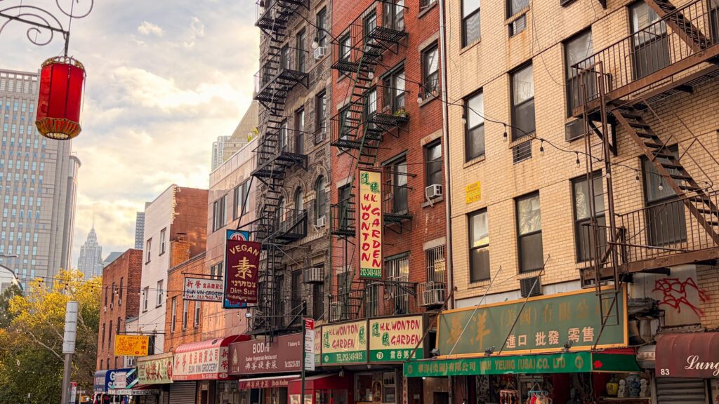 Et nous voilà dans China Town !