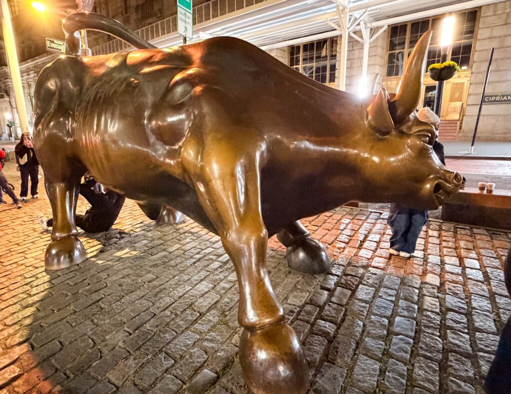 Le Charging Bull de Wall Street.