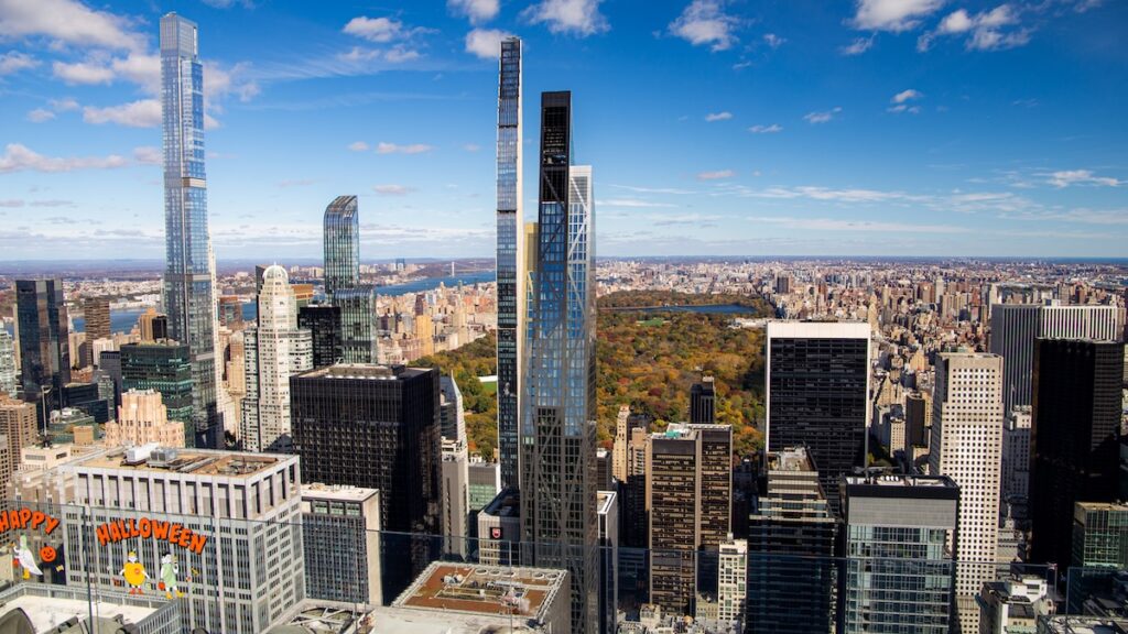 Central Park vu depuis Top of the Rock.