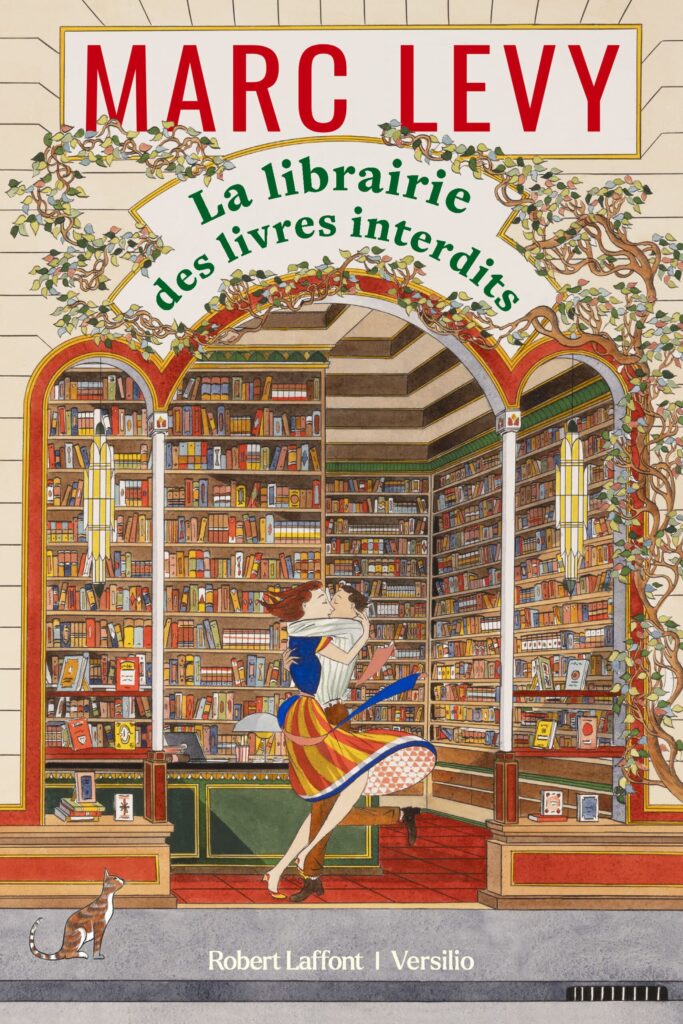 Couverture de La Librairie des livres interdits de Marc Levy