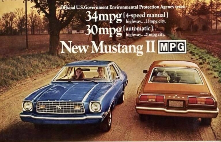 Mustang II MPG