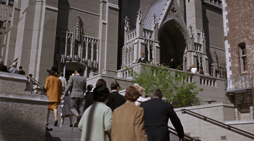 Grace Cathedral vue dans Bullitt.