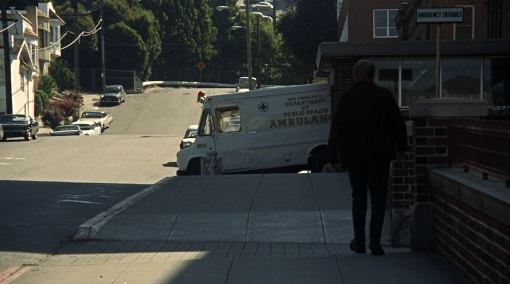 Frank Bullitt quitte le San Francisco General Hospital par la 22nd Street dans Bullitt.