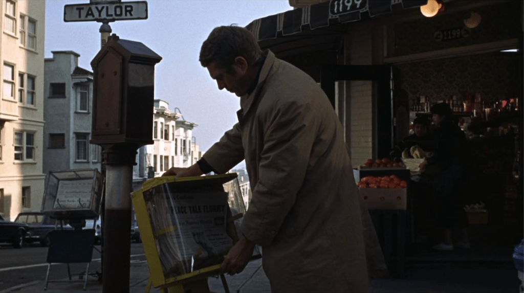 VJ Grocery, au 1199 Clay Street, vu dans Bullitt.