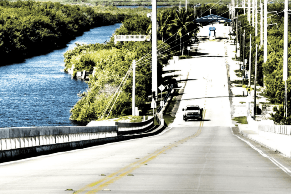 Sur la route de Key West de Mark Miller.