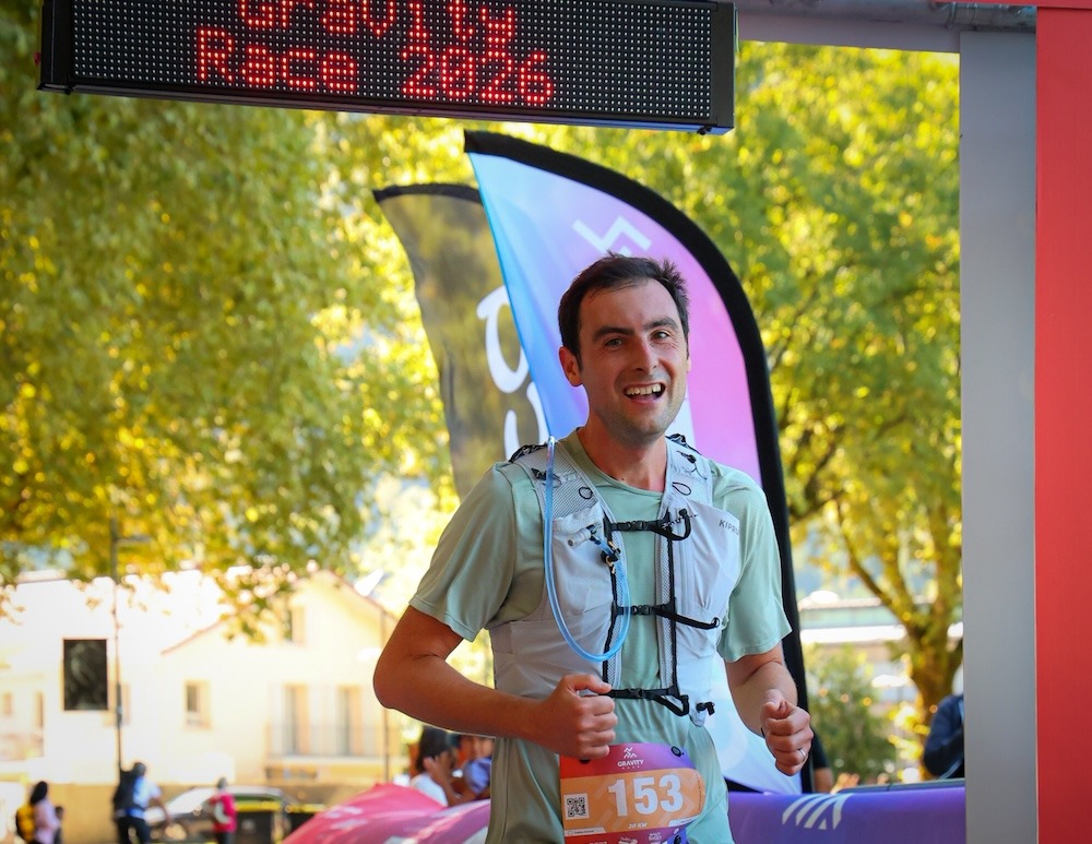À défaut de ramener une médaille, je récupère la photo de mon arrivée !