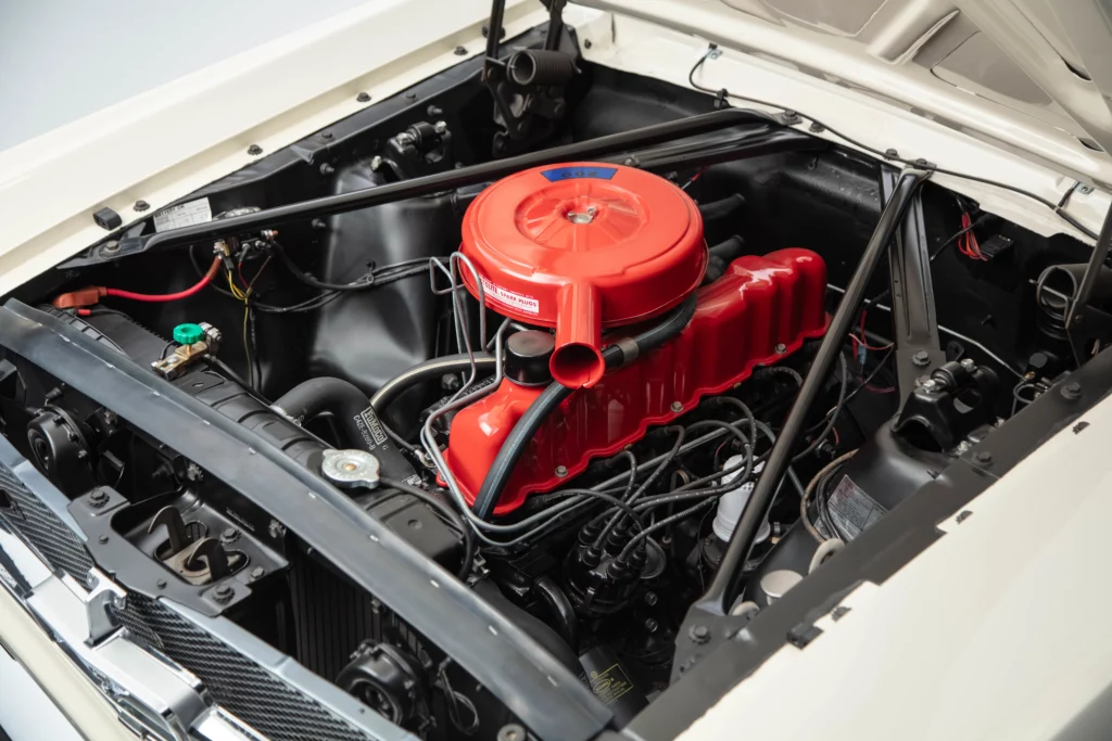 Le six cylindres 200 ci d’origine a été conservé et restauré lors de la remise en état complète de la voiture achevée en 2015. Crédit photo : Preston Rose / Hagerty Drivers Foundation.
